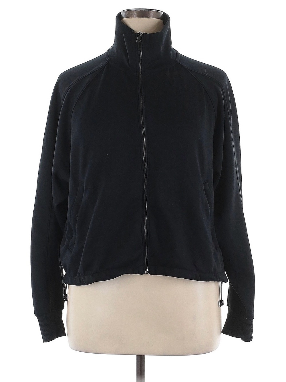 Abercrombie Black Full-Zip Women's Jacket